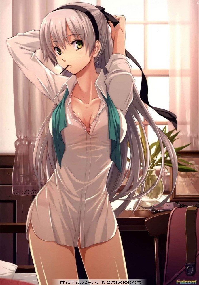 动漫性感女，独特的视觉盛宴